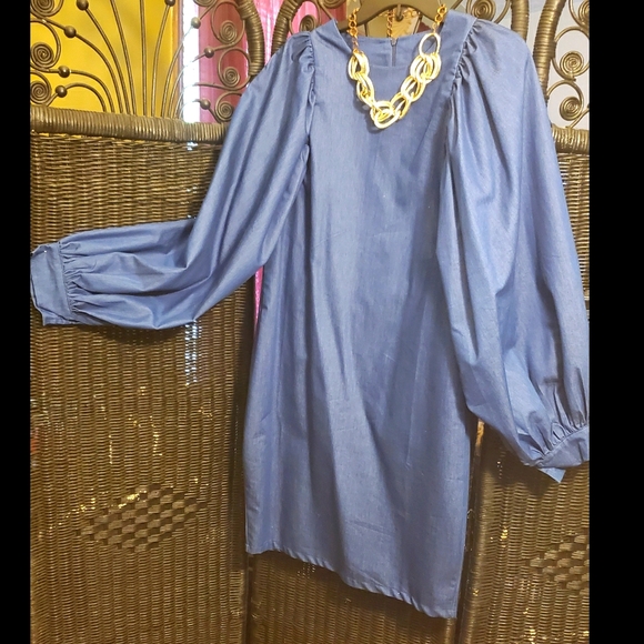 Denim Dress💋 - Picture 4 of 4